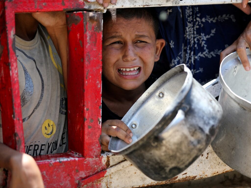 ‘Flour, fire and fear as I try to parent in a starving Gaza’ ‘Flour, fire and fear as I try to parent in a starving Gaza’