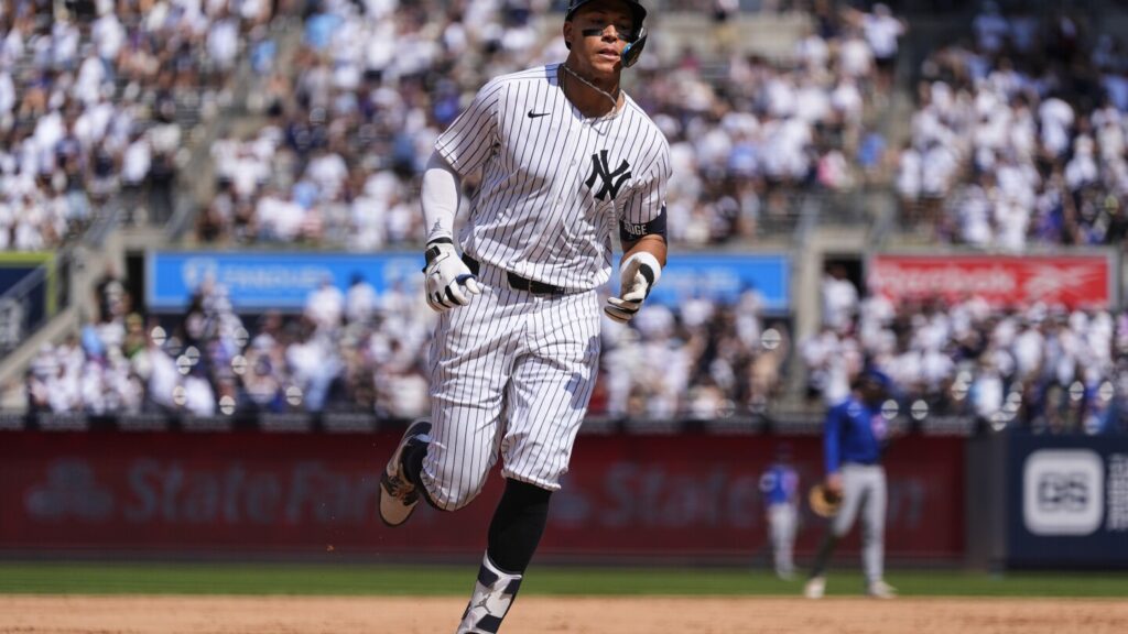 Aaron Judge becomes fastest to 350 homers, doing so in 1,088 games, bettering Mark McGwire’s 1,280 Aaron Judge becomes fastest to 350 homers, doing so in 1,088 games, bettering Mark McGwire's 1,280