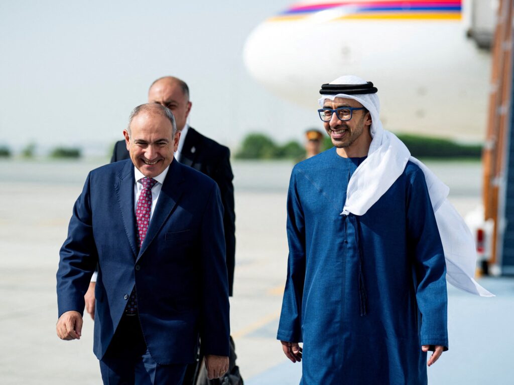 Armenia, Azerbaijan leaders meet for peace talks in UAE