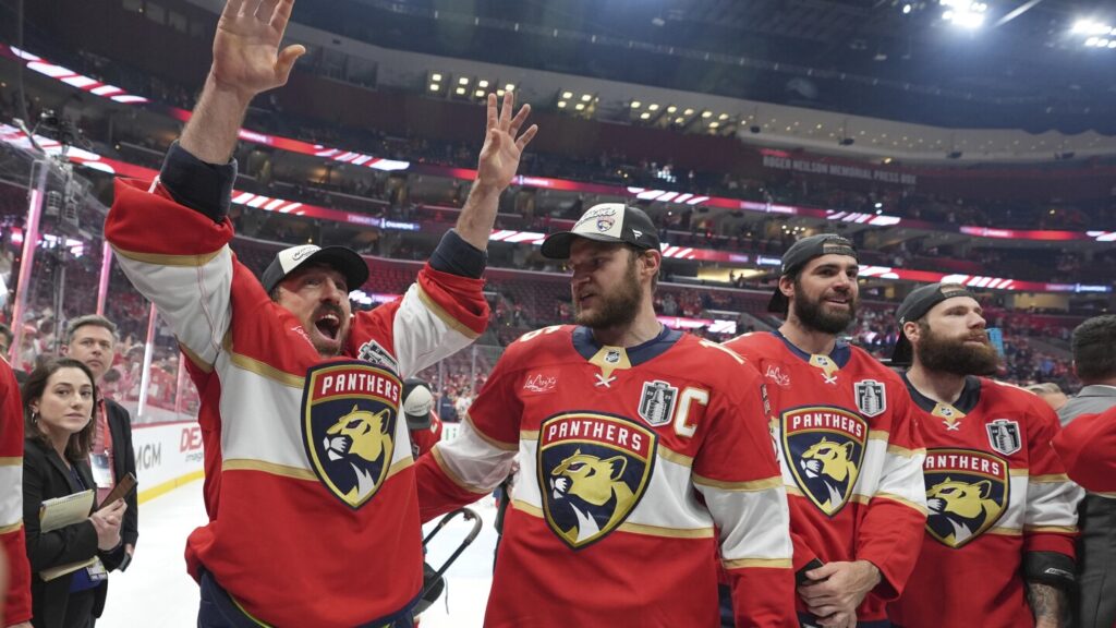Back-to-back Stanley Cup champion Panthers re-sign Brad Marchand and Aaron Ekblad