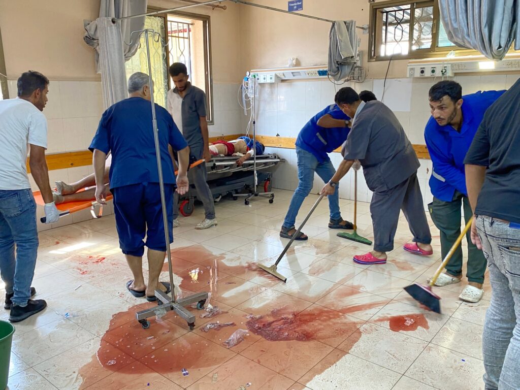 Gaza is running out of blood