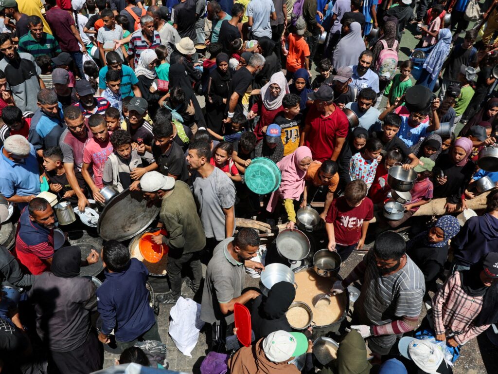#GazaIsStarving trends on social media as Israel kills hungry Palestinians