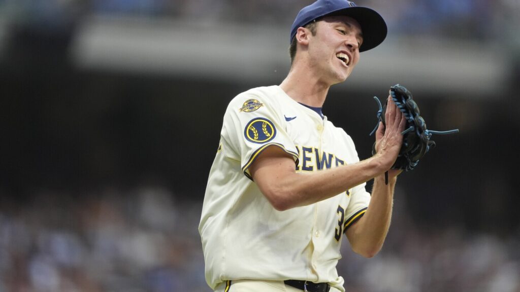 Hard-throwing rookie Jacob Misiorowski is an NL All-Star after just 5 starts for the Brewers Hard-throwing rookie Jacob Misiorowski is an NL All-Star after just 5 starts for the Brewers
