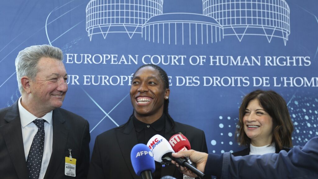 Human rights court rules Olympic champion Semenya did not get fair hearing in sex eligibility case Human rights court rules Olympic champion Semenya did not get fair hearing in sex eligibility case