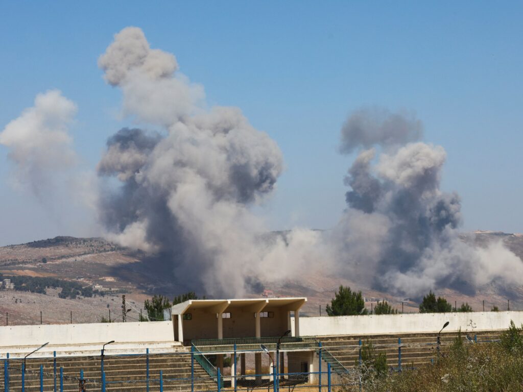 Israeli air strikes kill 12 in eastern Lebanon despite ceasefire
