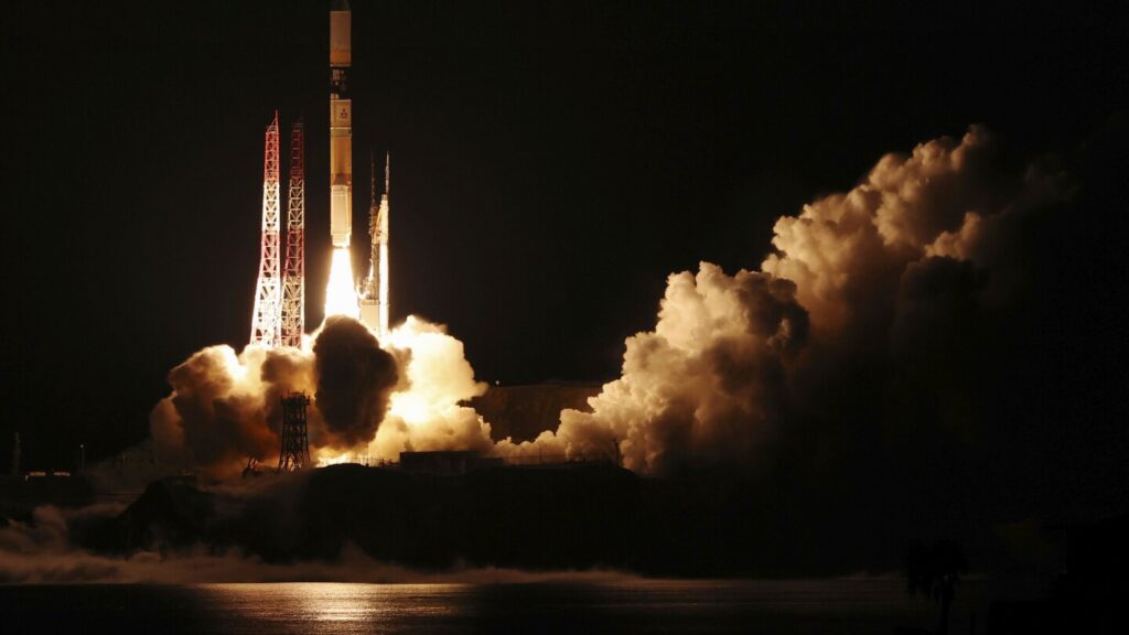 Japan launches a climate change monitoring satellite on mainstay H2A rocket’s last flight Japan launches a climate change monitoring satellite on mainstay H2A rocket's last flight
