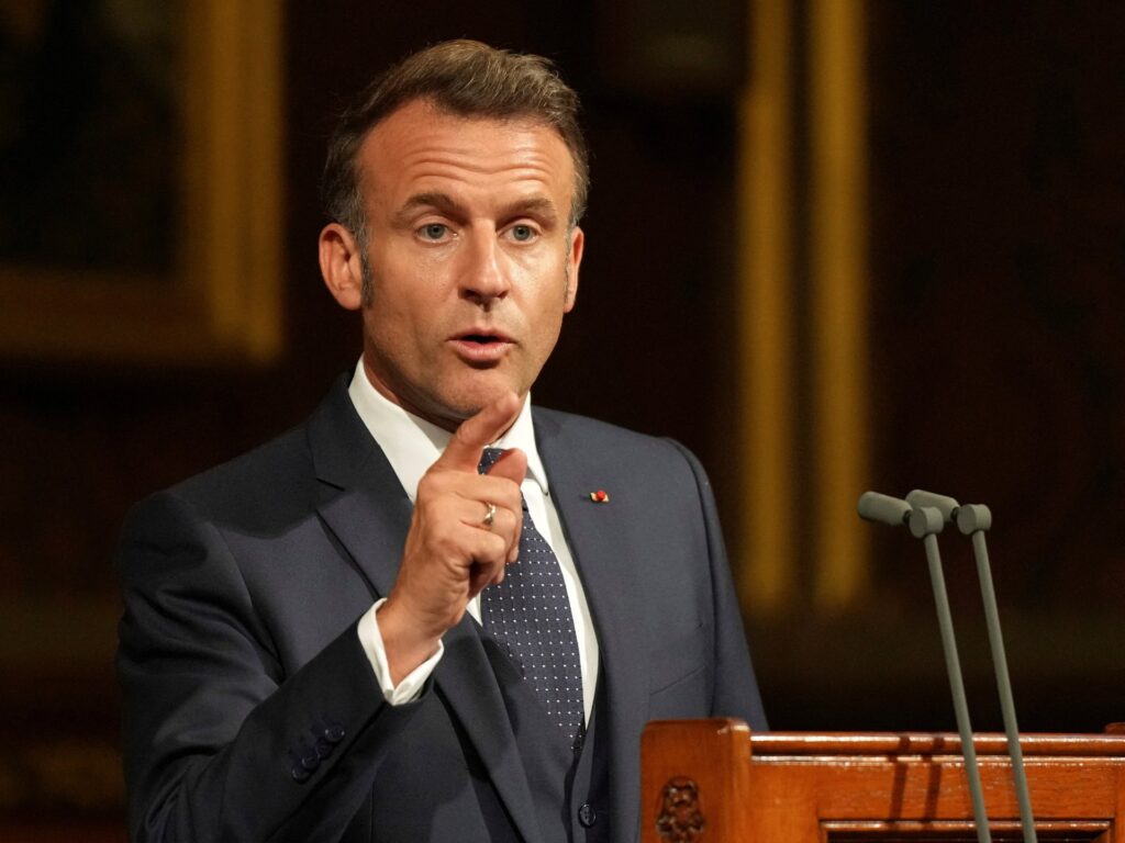 Macron says France will recognise Palestinian state in September Macron says France will recognise Palestinian state in September