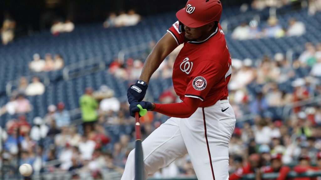 Nationals slugger James Wood joins Ronald Acuña Jr., Cal Raleigh as participants in Home Run Derby Nationals slugger James Wood joins Ronald Acuña Jr., Cal Raleigh as participants in Home Run Derby