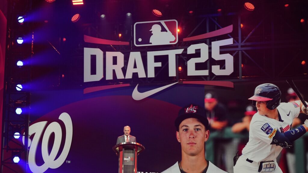 Nationals take Eli Willits with No. 1 pick in MLB draft, first of record 17 first-round shortstops Nationals take Eli Willits with No. 1 pick in MLB draft, first of record 17 first-round shortstops