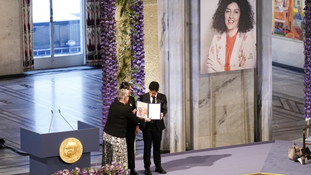 Nobel Peace Prize laureate Narges Mohammadi says Iran threatens her life after its war with Israel Nobel Peace Prize laureate Narges Mohammadi says Iran threatens her life after its war with Israel