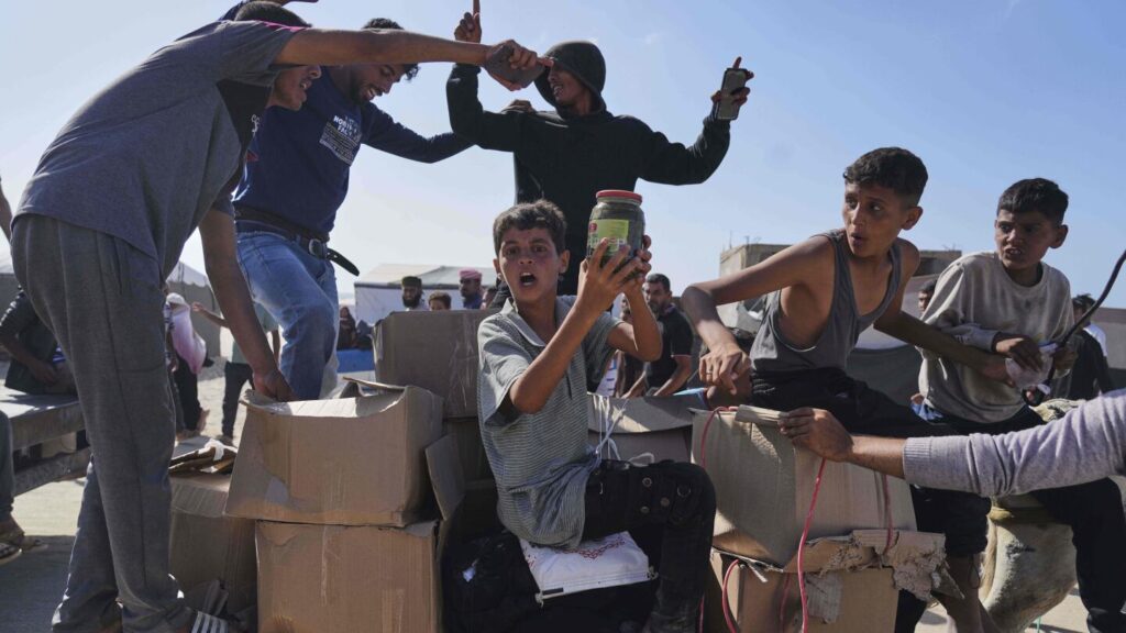 Organization denies AP report that US contractors at its Gaza food distribution sites used live ammo Organization denies AP report that US contractors at its Gaza food distribution sites used live ammo