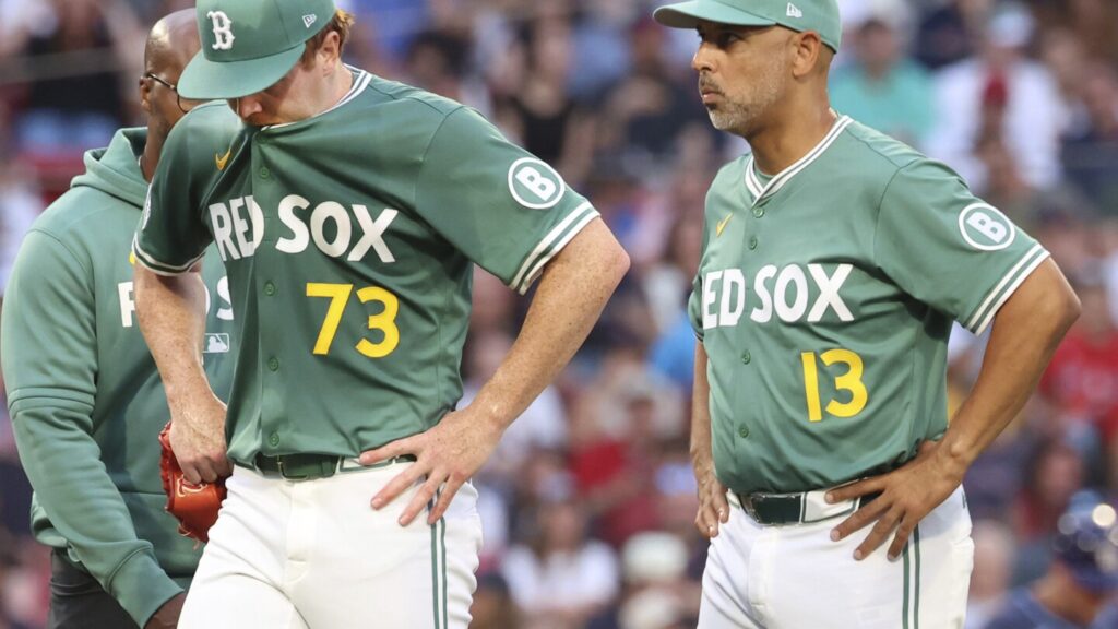 Red Sox RHP Hunter Dobbins says he’s done for season after tearing right ACL Red Sox RHP Hunter Dobbins says he's done for season after tearing right ACL
