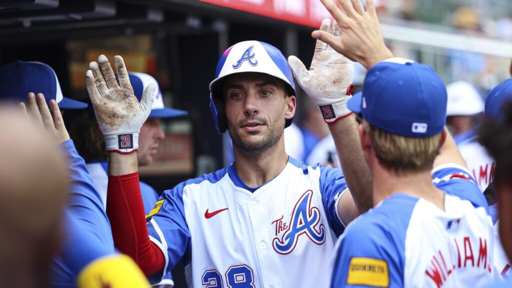 Ronald Acuña Jr. replaced in Home Run Derby by Atlanta teammate and fellow All-Star Matt Olson Ronald Acuña Jr. replaced in Home Run Derby by Atlanta teammate and fellow All-Star Matt Olson