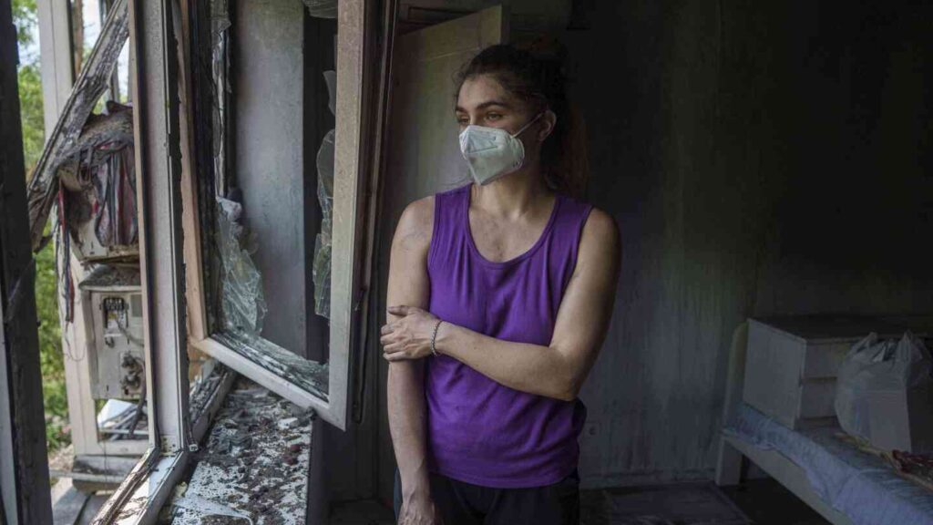 Russian drones strike Ukraine’s 2nd-largest city, damaging a maternity hospital Russian drones strike Ukraine's 2nd-largest city, damaging a maternity hospital