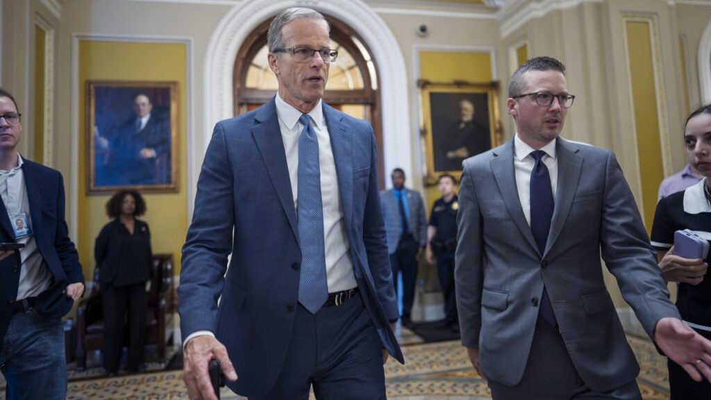 Senate grinds to a standstill as Republicans struggle with Trump’s big bill