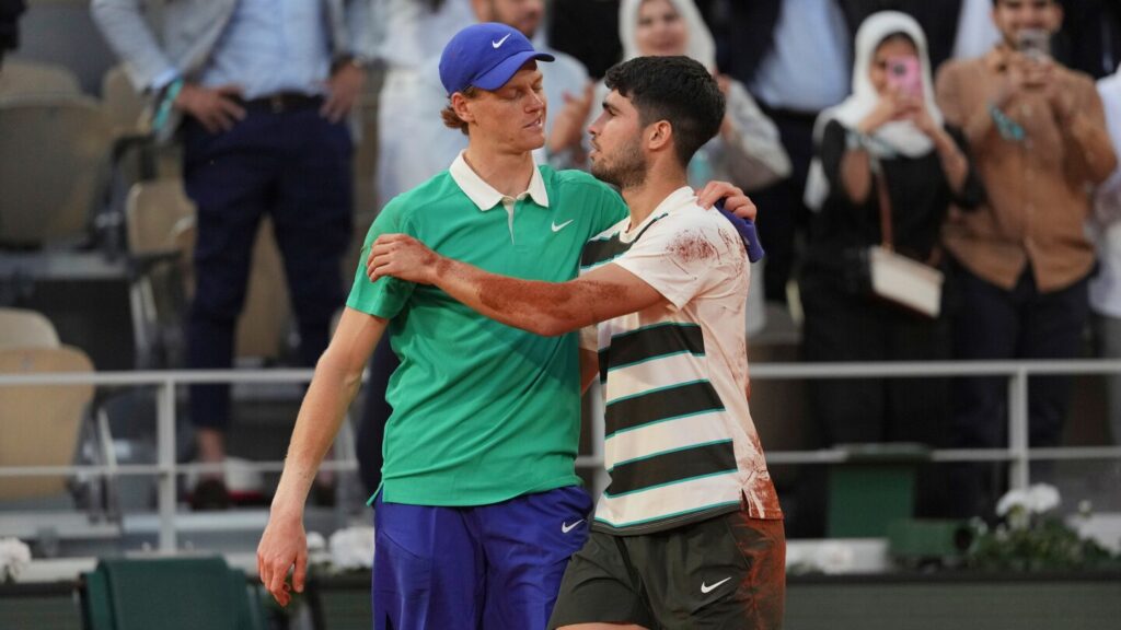 The Alcaraz-Sinner final at Wimbledon is the first French Open rematch since Federer-Nadal in 2008 The Alcaraz-Sinner final at Wimbledon is the first French Open rematch since Federer-Nadal in 2008
