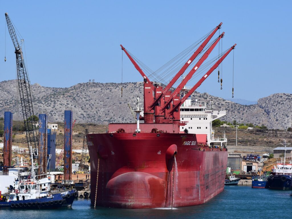 Three killed in suspected attack by Yemen’s Houthis on Red Sea vessel