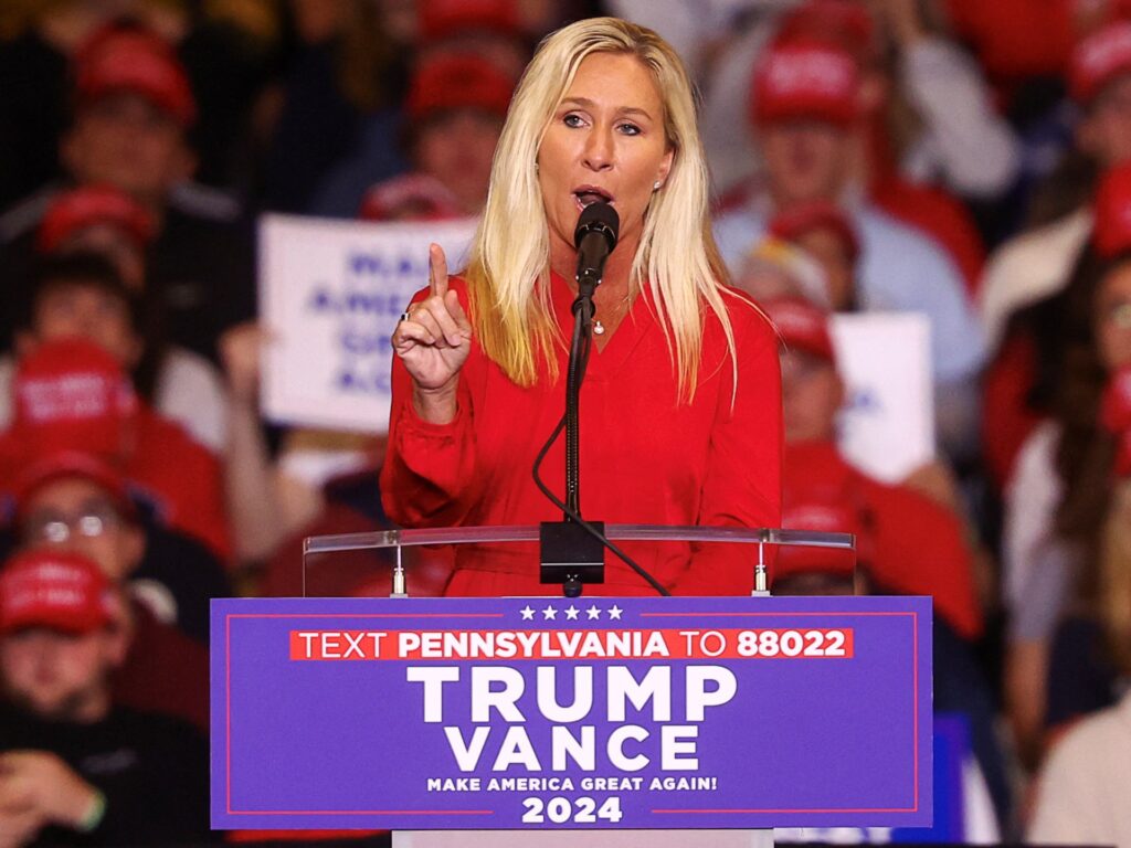 Trump ally Marjorie Taylor Greene decries ‘genocide’ in Gaza Trump ally Marjorie Taylor Greene decries ‘genocide’ in Gaza