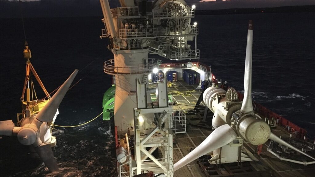 Underwater turbine spinning for 6 years off Scotland’s coast is a breakthrough for tidal energy Underwater turbine spinning for 6 years off Scotland's coast is a breakthrough for tidal energy