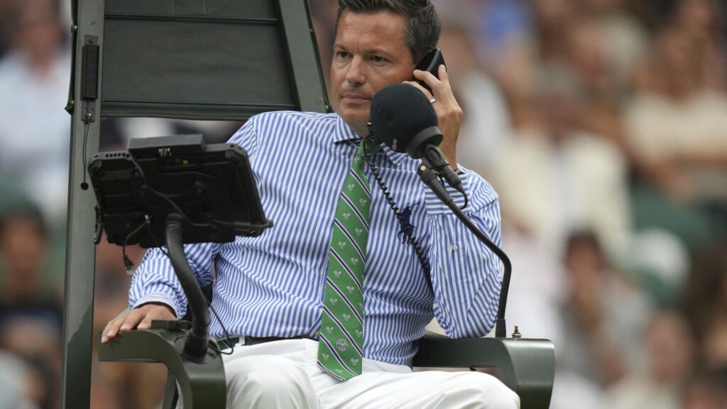 Why is Wimbledon blaming human error for a mistake by its new electronic line-calling system? Why is Wimbledon blaming human error for a mistake by its new electronic line-calling system?
