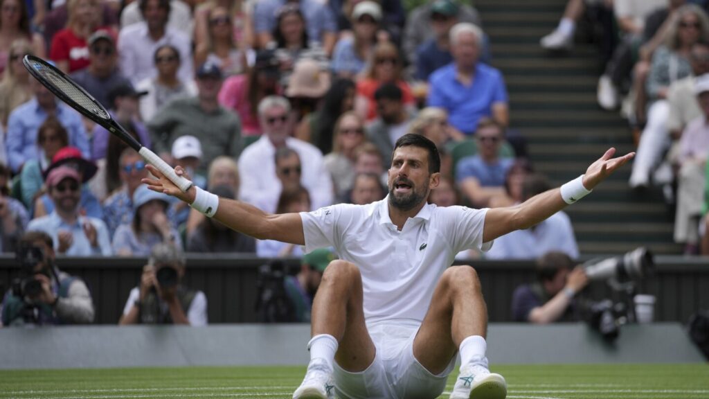 Wimbledon: Novak Djokovic overcomes a poor start to beat Alex de Minaur and reach the quarterfinals Wimbledon: Novak Djokovic overcomes a poor start to beat Alex de Minaur and reach the quarterfinals