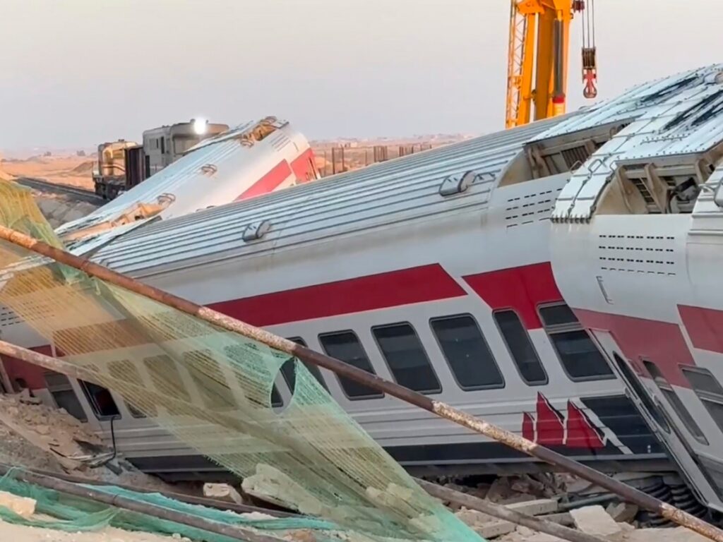 At least 3 killed, over 90 injured after passenger train derails in Egypt At least 3 killed, over 90 injured after passenger train derails in Egypt