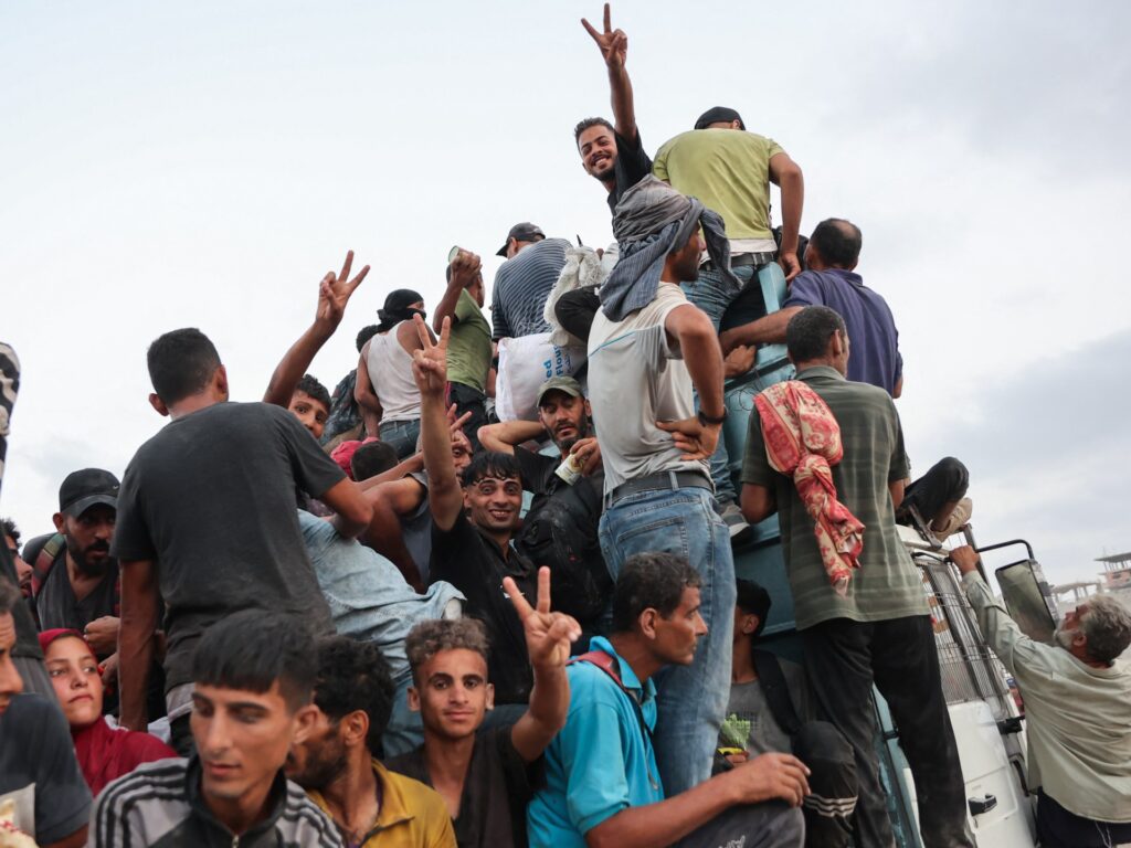 At least 20 Palestinians killed after aid truck overturns in central Gaza At least 20 Palestinians killed after aid truck overturns in central Gaza