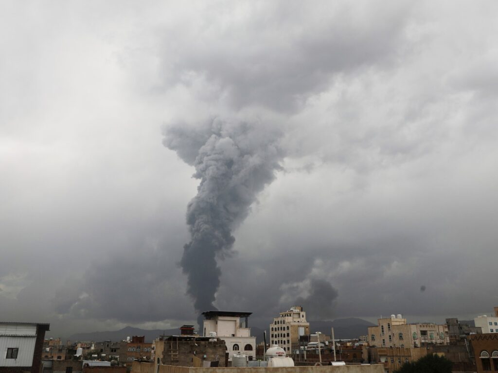 Israel launches latest attacks against Houthis in Yemen’s Sanaa