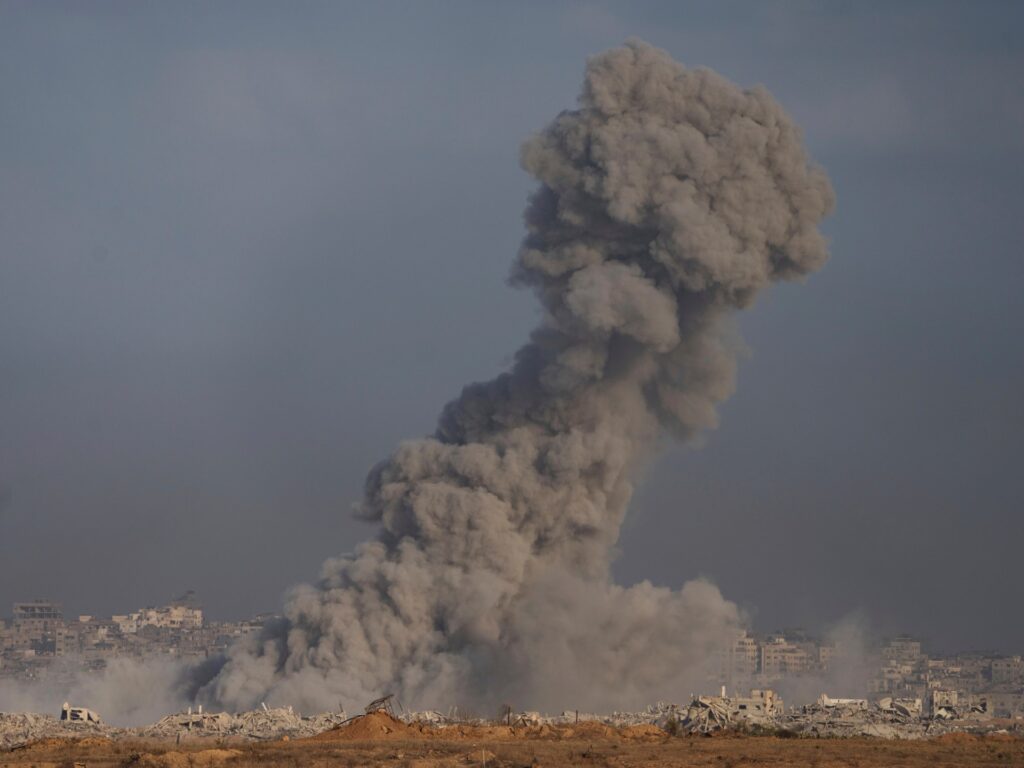 Israel ramps up bombardment of Gaza City as at least 61 killed