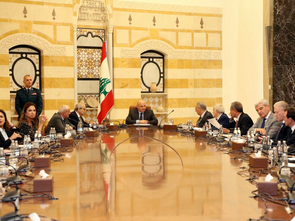 Lebanese cabinet approves ‘objectives’ of US plan to disarm Hezbollah