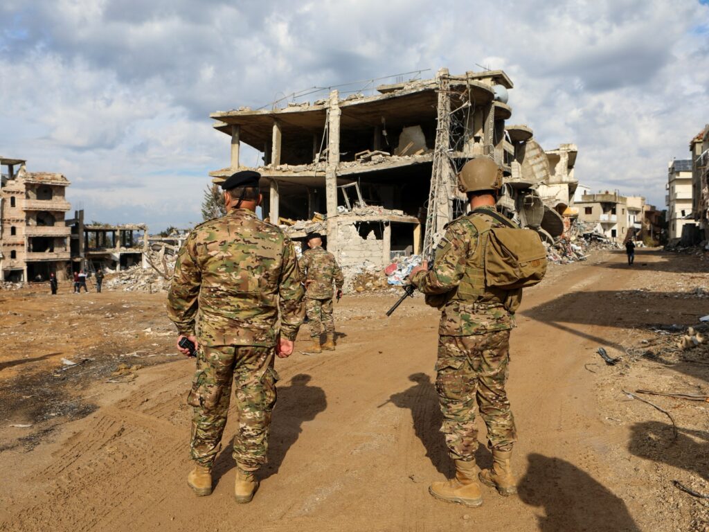 Six Lebanese soldiers killed in explosion in southern Lebanon