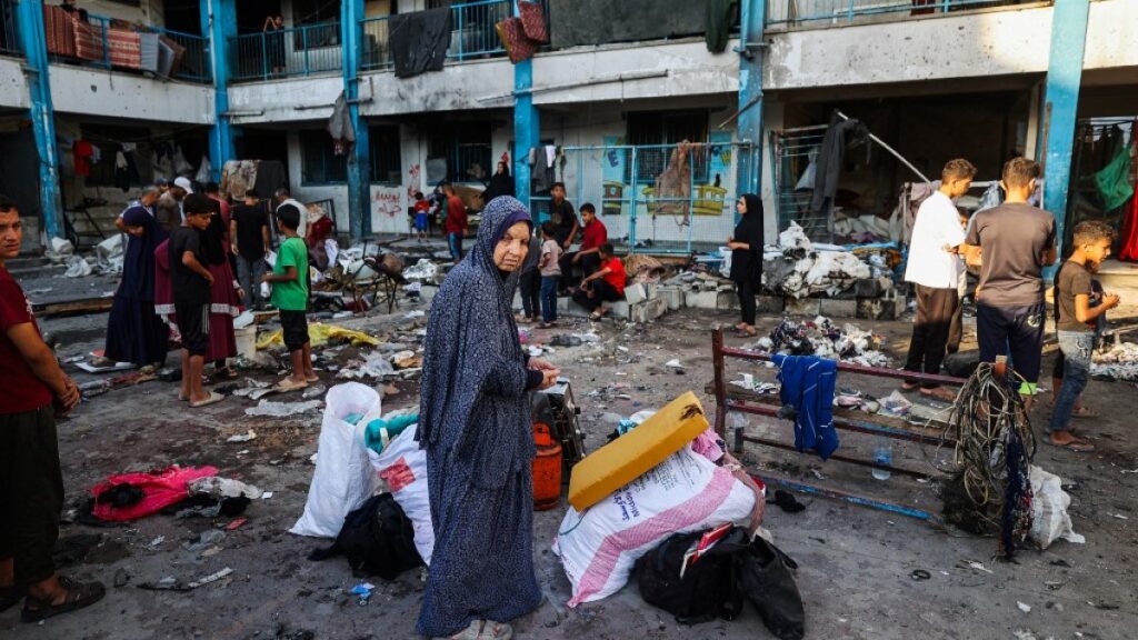 US-made bombs used in deadly Israeli strikes on Gaza schools, HRW says US-made bombs used in deadly Israeli strikes on Gaza schools, HRW says