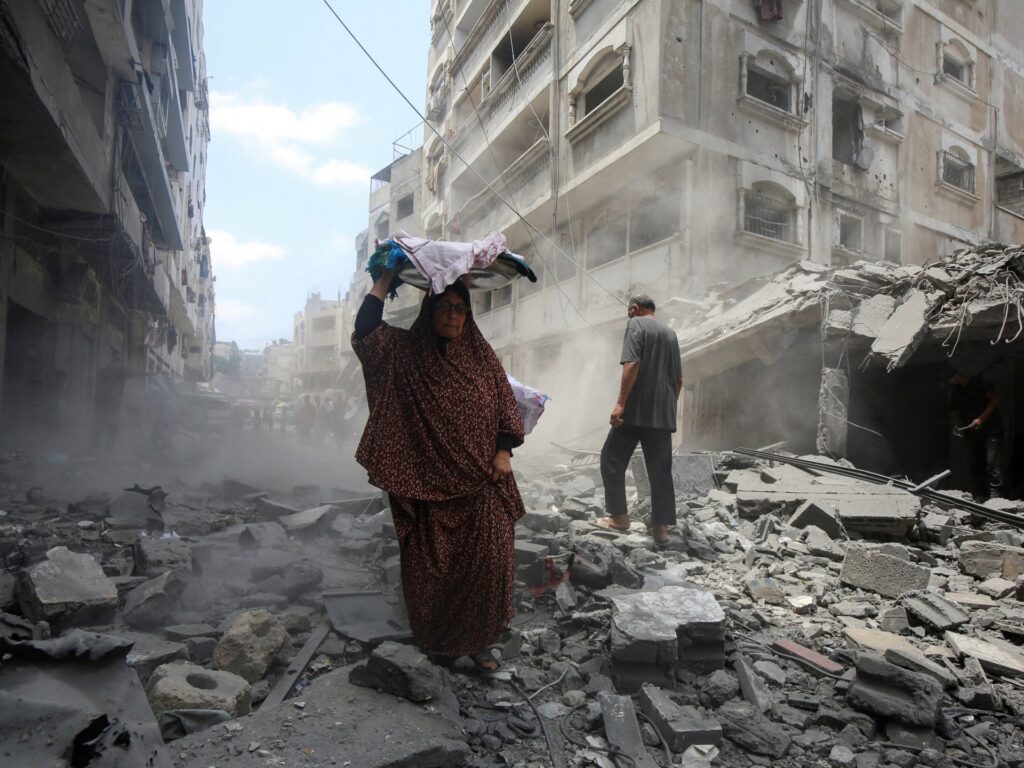‘I will never leave’: Palestinians spurn Israel’s plan to occupy Gaza City