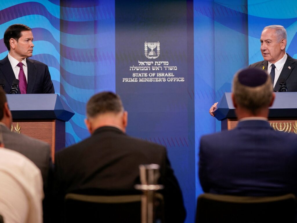 Netanyahu and Rubio stick to established Israeli-US narrative on Gaza war Netanyahu and Rubio stick to established Israeli-US narrative on Gaza war