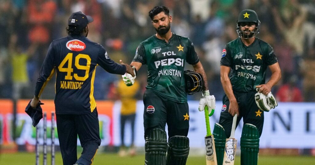 Pakistan beat Sri Lanka by five wickets in Asia Cup Super Fours match Pakistan beat Sri Lanka by five wickets in Asia Cup Super Fours match