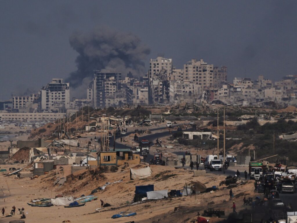 At least 60 Palestinians killed in Gaza as Netanyahu vows to ‘finish job’ At least 60 Palestinians killed in Gaza as Netanyahu vows to ‘finish job’