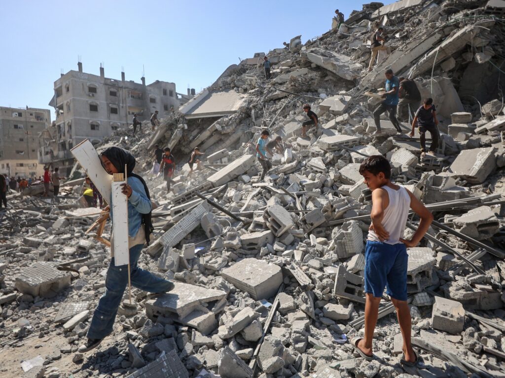 Gaza City under relentless bombardment as Israel launches ground invasion Gaza City under relentless bombardment as Israel launches ground invasion
