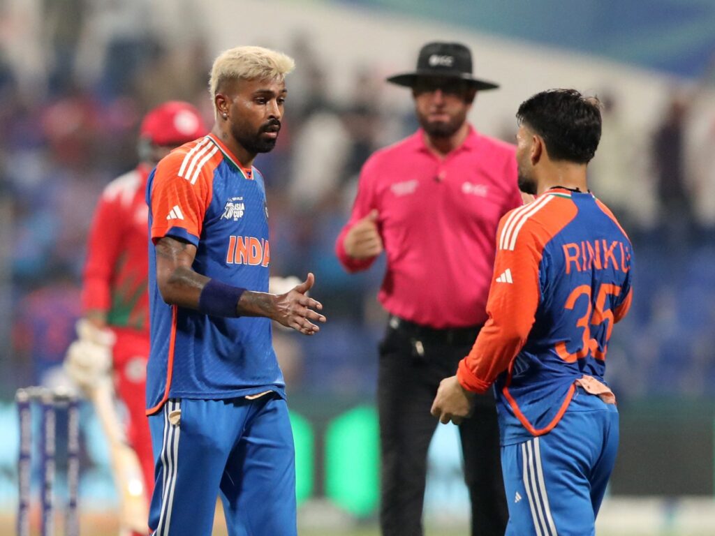India avoid Oman upset at Asia Cup with 21-run T20 win India avoid Oman upset at Asia Cup with 21-run T20 win