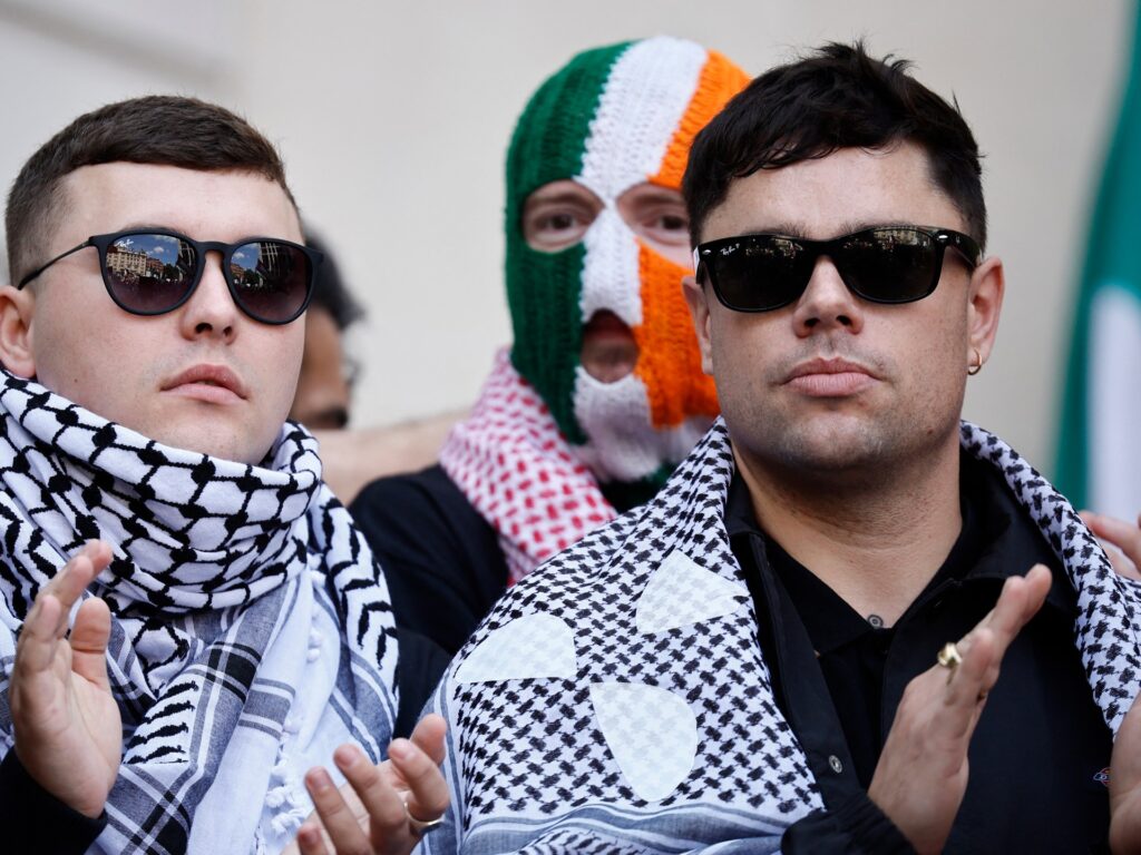 Irish band Kneecap says Canada ban aims to ‘silence opposition to genocide’ Irish band Kneecap says Canada ban aims to ‘silence opposition to genocide’