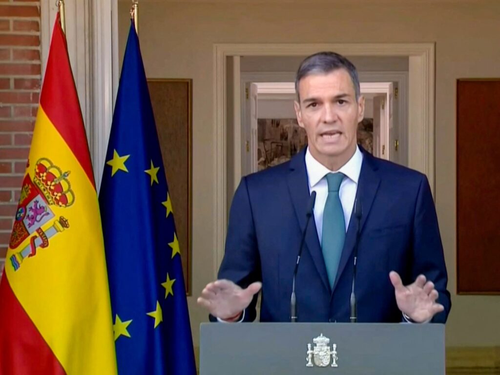 Spain PM Sanchez imposes arms embargo on Israel to ‘stop Gaza genocide’ Spain PM Sanchez imposes arms embargo on Israel to ‘stop Gaza genocide’