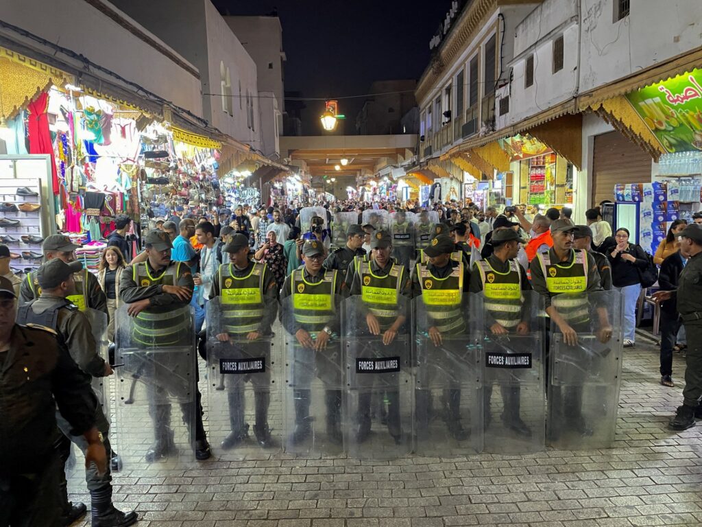 Morocco arrests hundreds of protesters as rallies turn violent