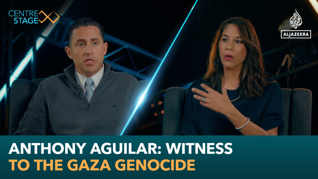 Anthony Aguilar: Witness to the Gaza genocide Anthony Aguilar: Witness to the Gaza genocide