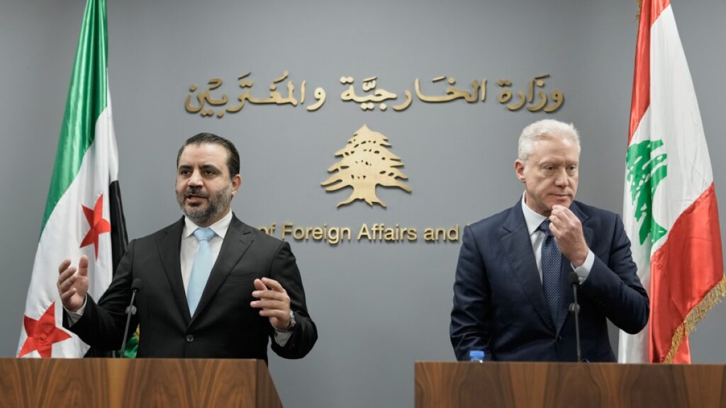 Syrian FM in Beirut on first high-profile visit since al-Assad era Syrian FM in Beirut on first high-profile visit since al-Assad era