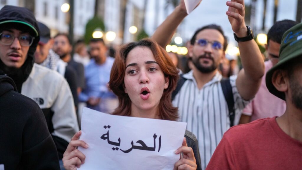 Youth-led protests in Morocco push for reforms ahead of king’s speech Youth-led protests in Morocco push for reforms ahead of king’s speech