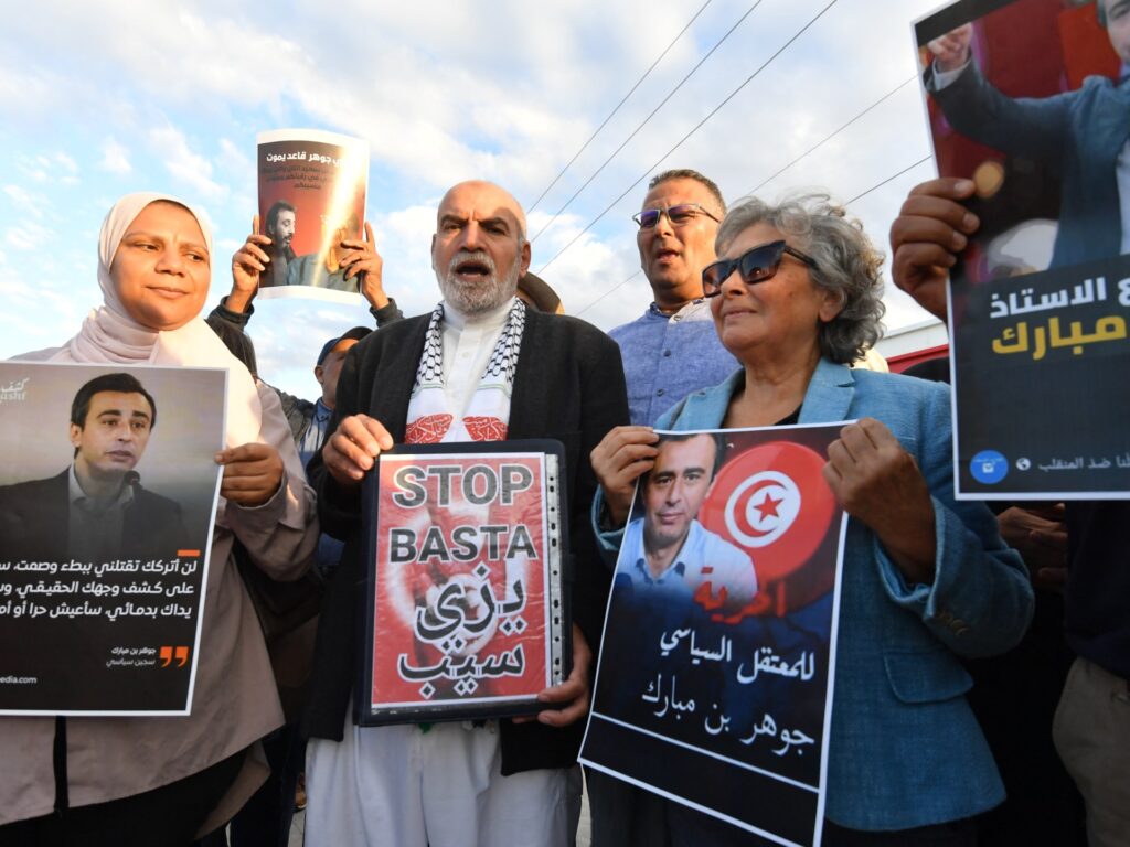 Jailed Tunisian opposition figure hospitalised amid hunger strike: Family Jailed Tunisian opposition figure hospitalised amid hunger strike: Family
