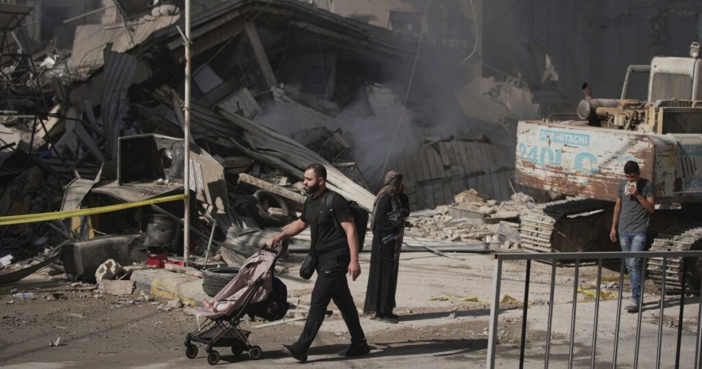 Israel bombs southern suburbs of Beirut; casualties reported Israel bombs southern suburbs of Beirut; casualties reported