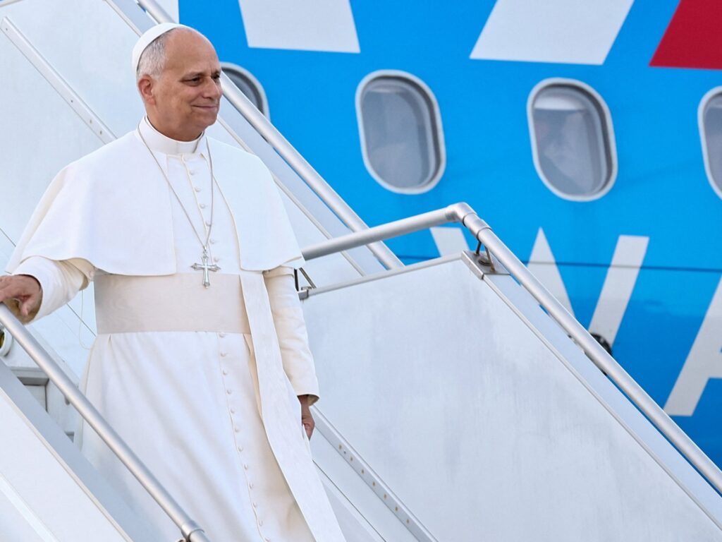 Pope Leo insists on two-state solution to resolve Israel-Palestine conflict Pope Leo insists on two-state solution to resolve Israel-Palestine conflict