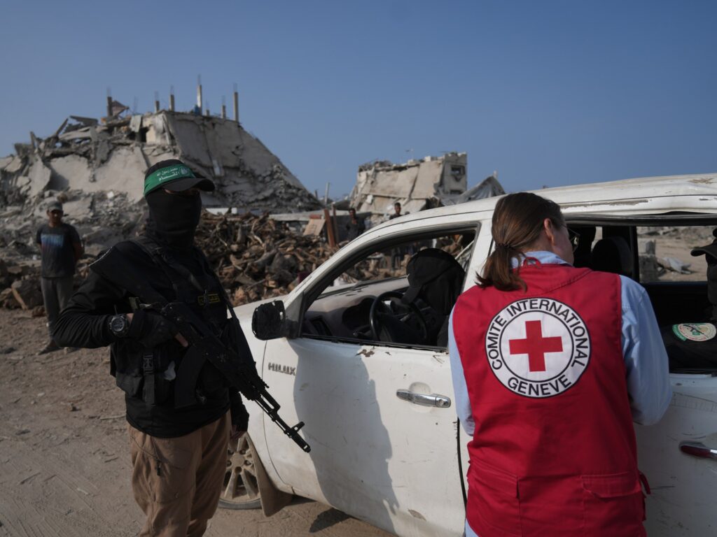 Israel says it receives remains believed to be of Gaza captive Israel says it receives remains believed to be of Gaza captive