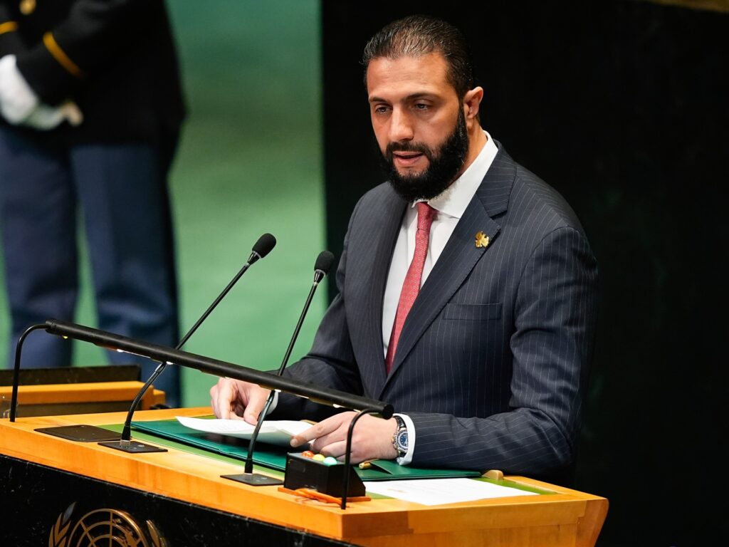Syria’s al-Sharaa arrives in US for official visit Syria’s al-Sharaa arrives in US for official visit