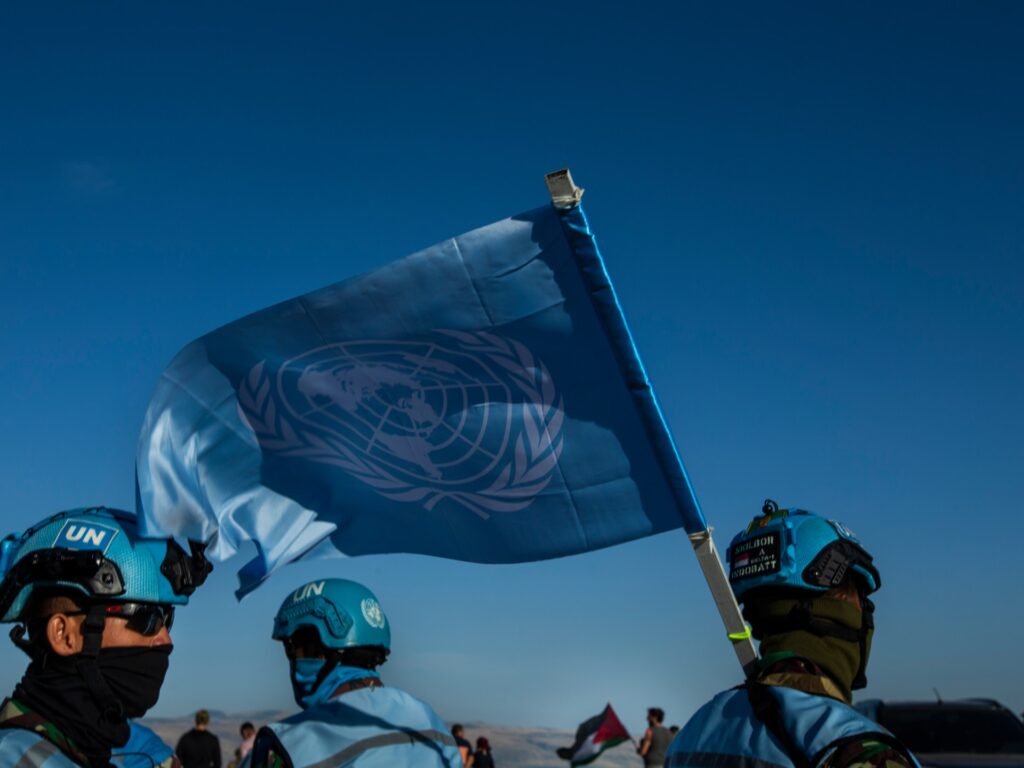UN peacekeepers say Israel built walls inside Lebanese territory UN peacekeepers say Israel built walls inside Lebanese territory